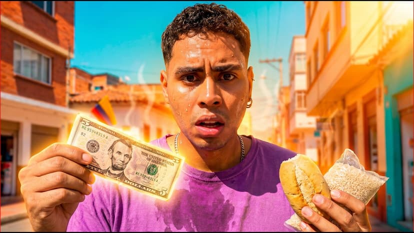 Sobreviví 24h con $5 en Colombia